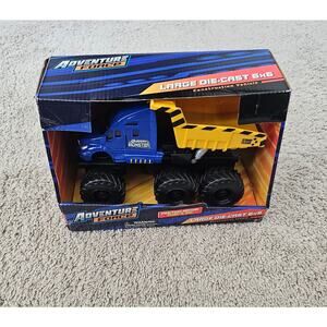 Adventure  Force Vehicle Large Die Cast 6x6 Construction Truck Friction Motor